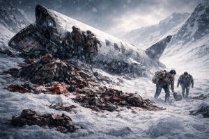 Andes crash human behavior