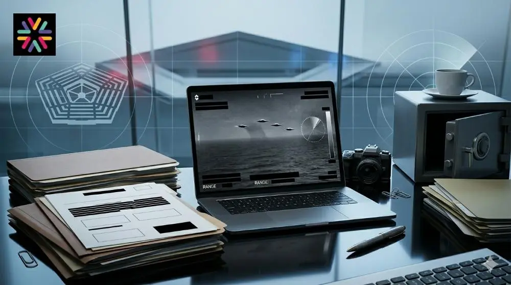 PURSUE UFO files reveal May 2026 declassified Pentagon UAP videos and US UFO records linked to unresolved aerial cases.